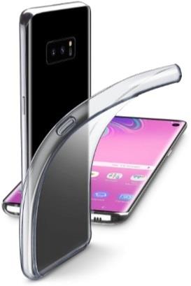TECNOSHOP Custodia cover per Samsung Galaxy S10e Cellular Line Fine ultra sottile trasparente